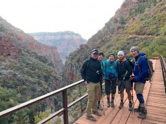 Dr. Chan and other members of the 10th annual Grand Canyon Hunger Walk