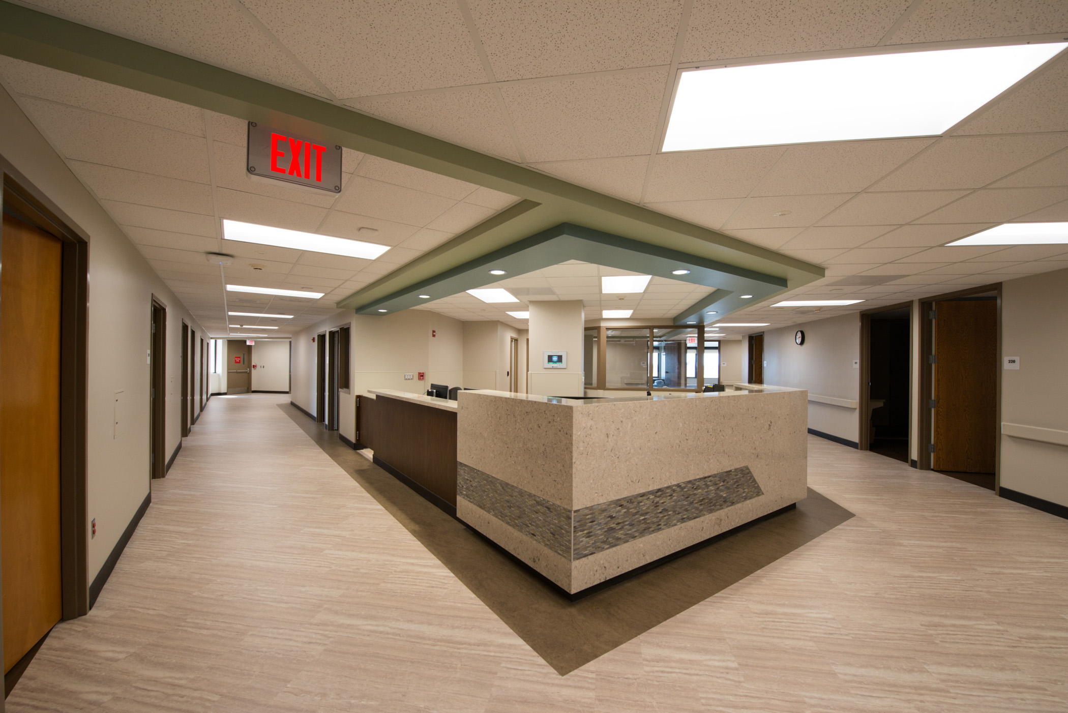 Interior of Saint Luke's North Hospital-Smithville's Behavioral Health department