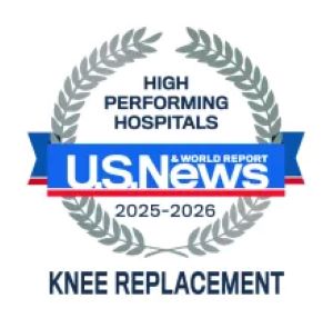 Saint Luke's East Hospital has been recognized by U.S. News & World Report for knee replacement.