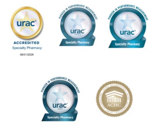 Emblems for the specialty pharmacy