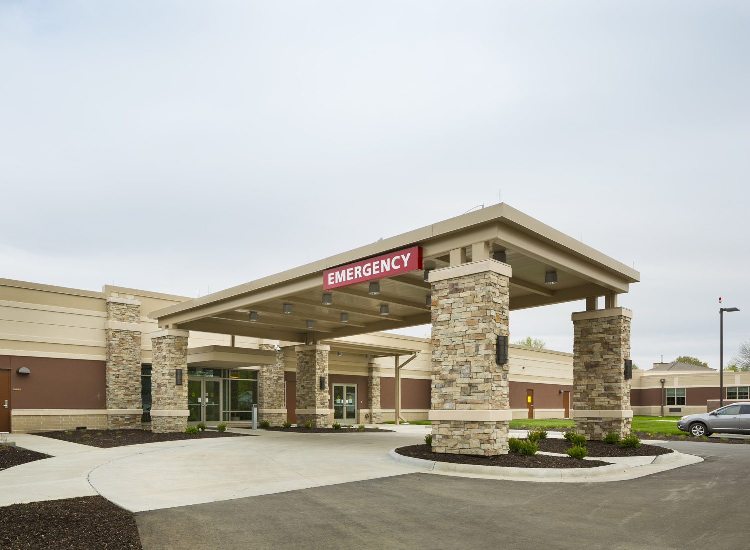 Anderson County Emergency room entrance. 