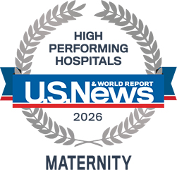 US News & World Report High Performing Hospitals 2026 Maternity