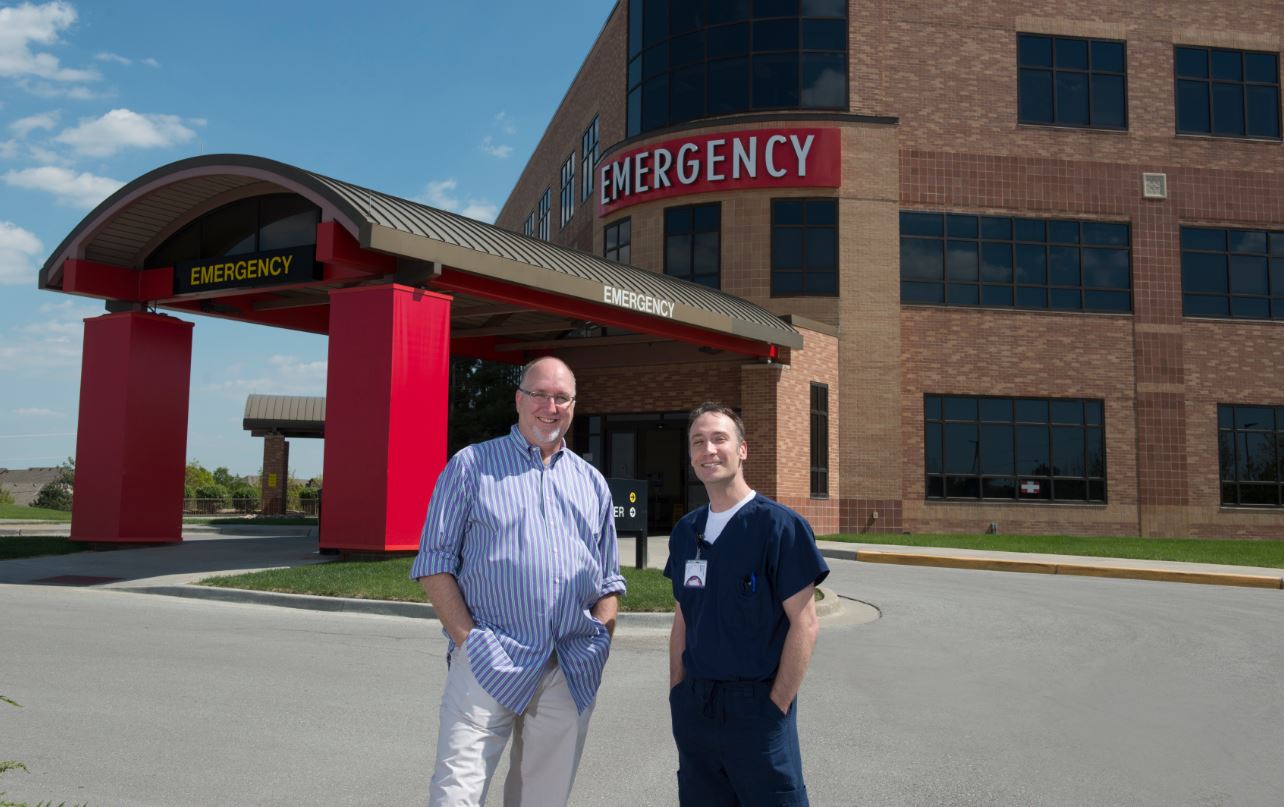 Pete, a stroke survivor, is back on the golf course thanks to quick treatment at Saint Luke's South