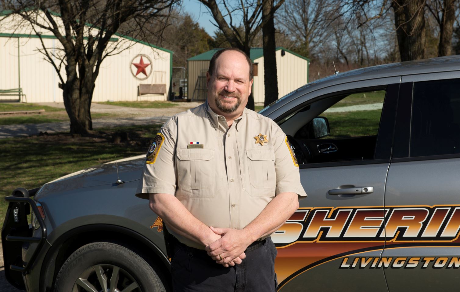 Livingston County Sheriff Cox back to work after a fierce health battle.