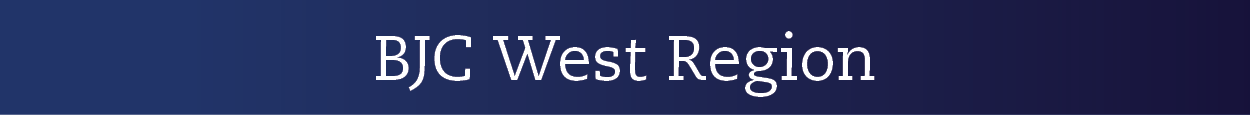 BJC West Region banner