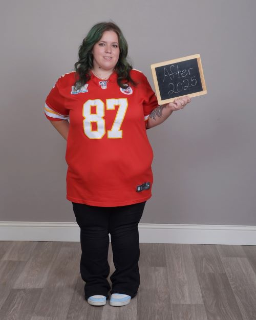 Patricia after her bypass surgery. 