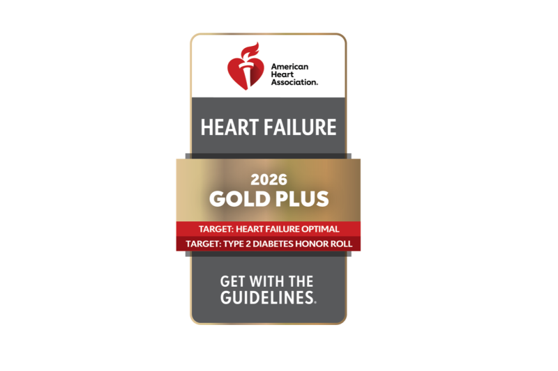 American Heart Association - Get with the guidelines award - Heart Failure