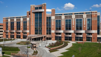 Exterior view of Saint Luke's Hospital