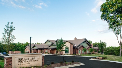 Exterior view of Saint Luke's Hospice House