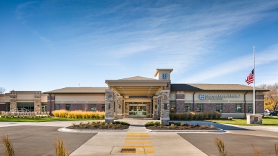 Anderson County Hospital Entrance and Circle Drive