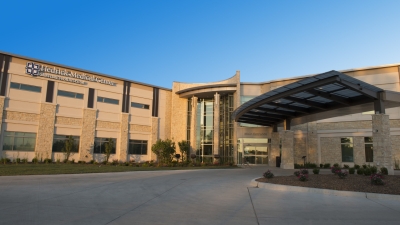 Hedrick Medical Center Entrance and Circle Drive