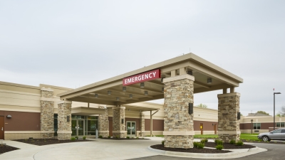 Anderson County Emergency room entrance. 