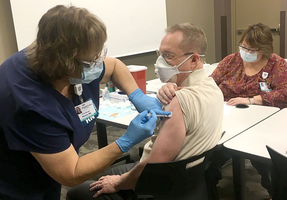 Iola Register: Vaccinations begin | Saint Luke's Health System