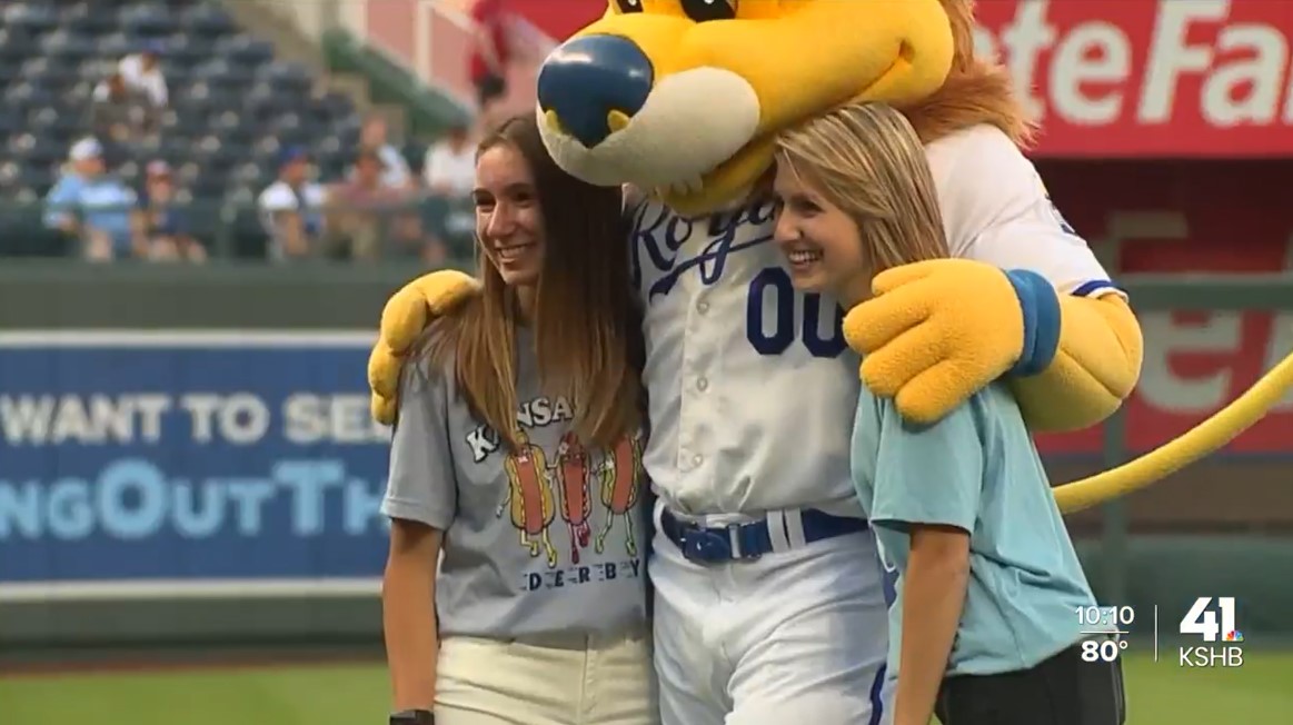 Royals welcome woman back to Kauffman Stadium after surviving